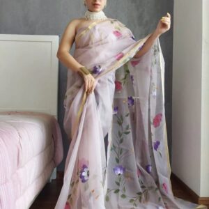 Organza Saree